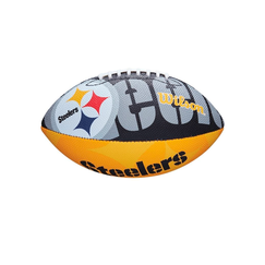 Мяч для американского футбола Wilson NFL Steelers WTF1534XBPT (детский мяч)