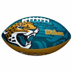 Мяч для американского футбола Wilson NFL Jaguars WTF1534XBJX (детский мяч)