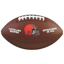 Мяч для американского футбола Wilson NFL Cleverland Browns WTF1748XBCL (размер 5)