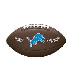 Мяч для американского футбола Wilson NFL Lions WTF1748XBDT (размер 5)