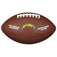 Мяч для американского футбола Wilson NFL Los Angeles Chargers WTF1748XBLAC (размер 5)