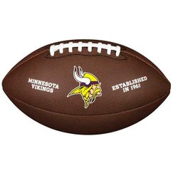 Мяч для американского футбола Wilson NFL Vikings WTF1748XBMN (размер 5)