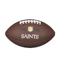 Мяч для американского футбола Wilson NFL Saints WTF1748XBNO (размер 5)