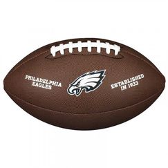 Мяч для американского футбола Wilson NFL Philadelphia Eagles WTF1748XBPH (размер 5)