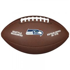 Мяч для американского футбола Wilson NFL Seahawks WTF1748XBSE (размер 5)