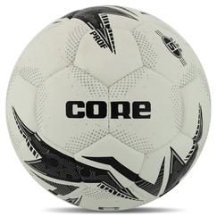 М'яч для футболу CORE PROF FB-8458 Білий-срібний (розмір 5)