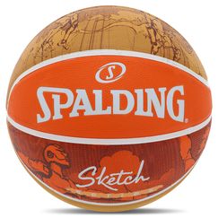 Баскетбольний м'яч Spalding Yump Sketch (розмір 7)