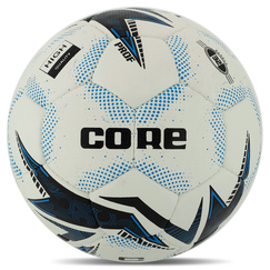 М'яч для футболу CORE PROF FB-8458 Синій-білий (розмір 5)