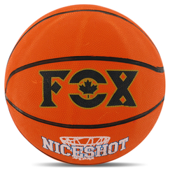 М'яч баскетбольний гумовий FOX NICESHOT Помаранчевий (розмір 7) BA-3198