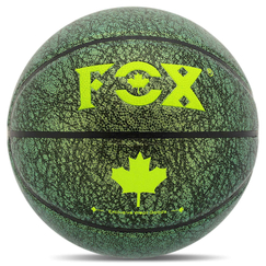 М'яч баскетбольний PU FOX Зелений (розмір 7) BA-8712