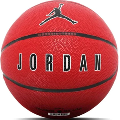 Баскетбольный мяч NIKE JORDAN ULTIMATE 2.0 8P DEFLATED UNIVERSITY RED/BLACK/WHITE/BLACK  (размер 7)  J.100.8254.651.07