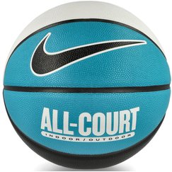 Баскетбольный мяч Nike All Court (размер 7, бирюзовый) N.100.4369.110.07