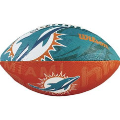 Мяч для американского футбола Wilson NFL Miami WTF1534XBMI (детский мяч)