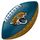 Мини-мяч для американского футбола Wilson NFL Peewee Football Team Jacksonville Jaguars (WTF1523XBJX)