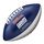 Мини-мяч для американского футбола Wilson NFL Peewee Football Team New York Giants (WTF1523XBNG)
