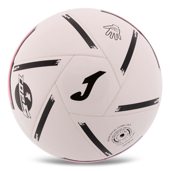 Футзальный мяч Joma Naciona Бело-Розовый  (размер 4) S441800B0101, изображение 4