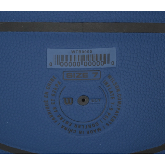 Баскетбольний м'яч Wilson NBA Forge Plus Blue WTB8102XB07 (розмір 7), изображение 3