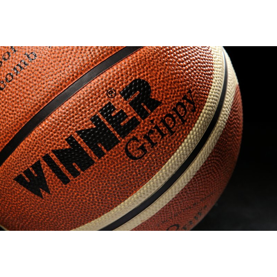 Баскетбольний м'яч Winner Grippy (двокольоровий), зображення 2