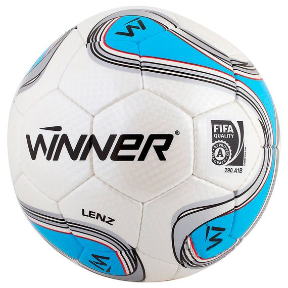 М'яч для футболу Winner Lenz (біло-синій)