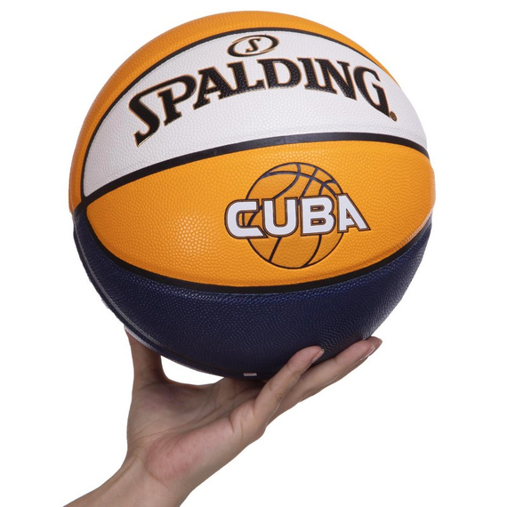 Баскетбольний м'яч Spalding Cuba Orange (розмір 7), зображення 5