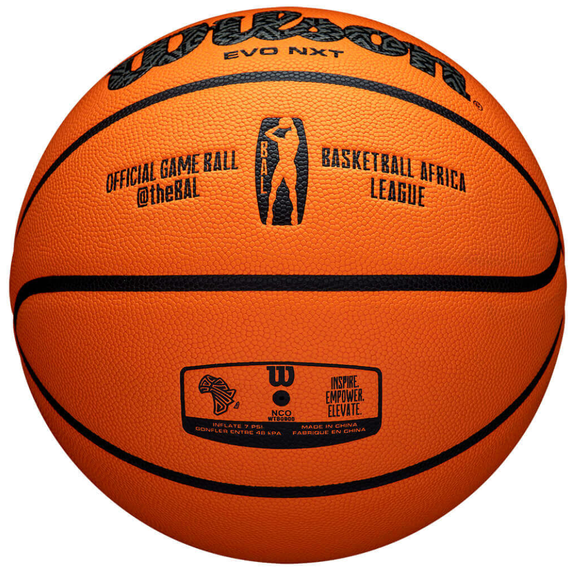 Баскетбольний м'яч Wilson Evo NXT Africa Champions League FIBA (розмір 7) WTB0900XBBA, изображение 2