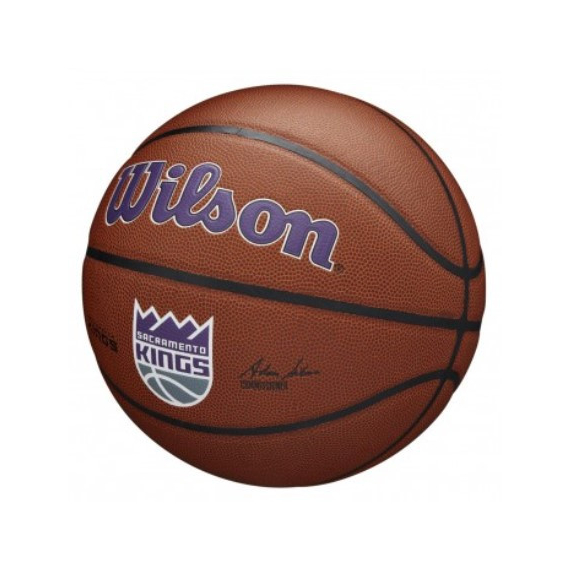 Баскетбольний м'яч Wilson NBA Team Alliance Sacramento Kings WTB3100XBSAC (розмір 7), зображення 2