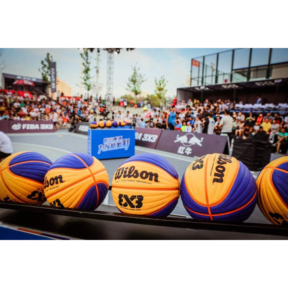 Баскетбольний м'яч Wilson FIBA ​​3X3 Paris Limited Ball (розмір 6) WZ1011502XB6F, зображення 2