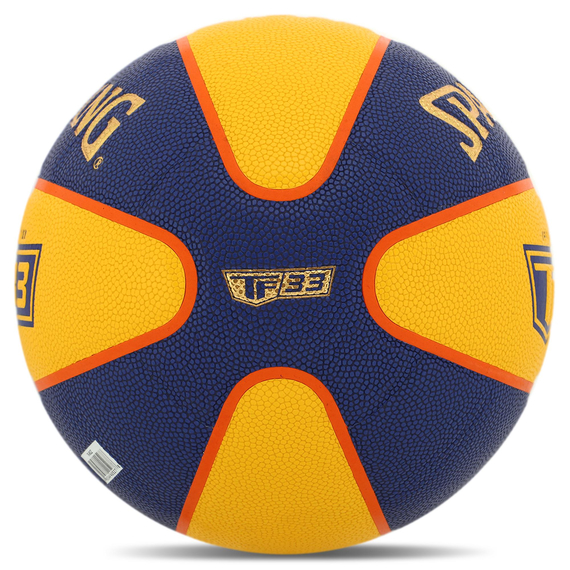 М'яч баскетбольный Spalding TF-33 IN/OUT FIBA (рoзмiр 6), изображение 3