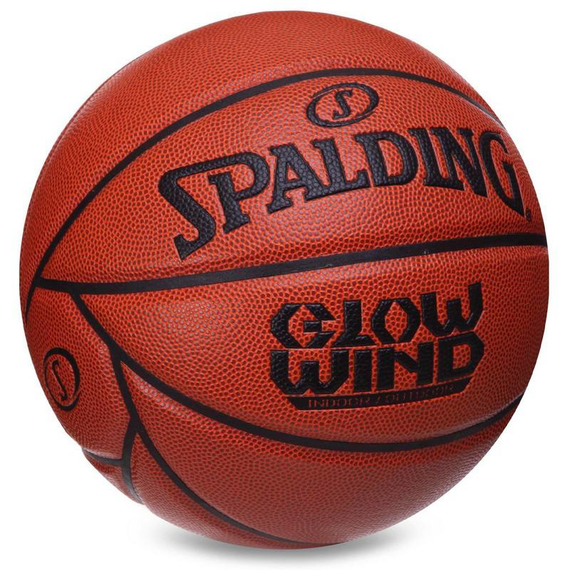 М'яч баскетбольний SPALDING GLOW WIND (розмір 7), зображення 6