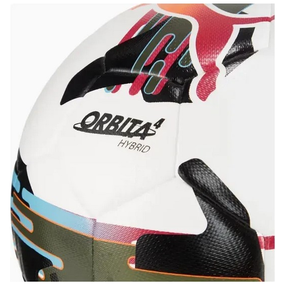 М`яч футбольний Puma Orbita 4 HYB (FIFA Basic) S4 білий Уні (розмір 4) 084327-01, зображення 2