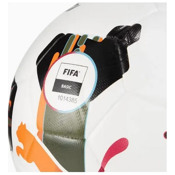 М`яч футбольний Puma Orbita 4 HYB (FIFA Basic) S4 білий Уні (розмір 4) 084327-01, зображення 3