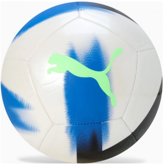 М`яч футбольний Puma Cage ball білий, синій Уні (розмір 5) 084346-02