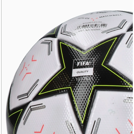 М'яч для футболу Adidas Finale 2025 League (розмір 5) JG8778 + подарункова коробка, зображення 4