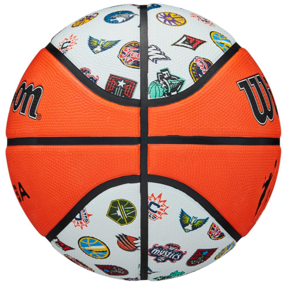 Баскетбольний м'яч Wilson WNBA All Team Outdoor (розмір 6) WTB46001X, зображення 2