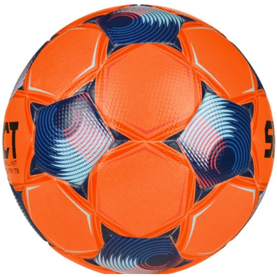 М`яч футбольний Select Brillant Super FIFA TB v25 помаранчевий-синій Уні (розмір 5) 361500-662, зображення 3