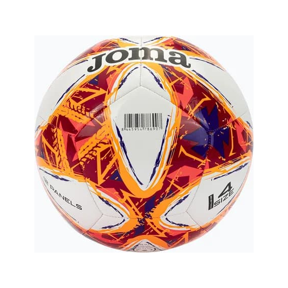 М'яч для футбола Joma CHALLENGE III білий, помаранчевий Уні (розмір 4) 401484.206.4, зображення 2