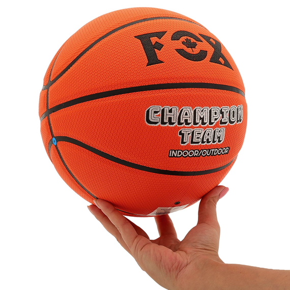 М'яч баскетбольний PU FOX CHAMPION TEAM Помаранчевий (розмір 7) BA-8705, зображення 5