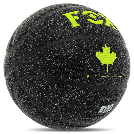 М'яч баскетбольний PU FOX COLORFUL STAR Чорний (розмір 7) BA-8708, изображение 2