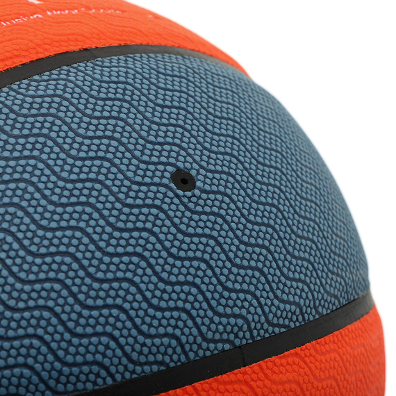 М'яч баскетбольний PU FOX Синій-Помаранчевий (розмір 7) BA-8709, зображення 2