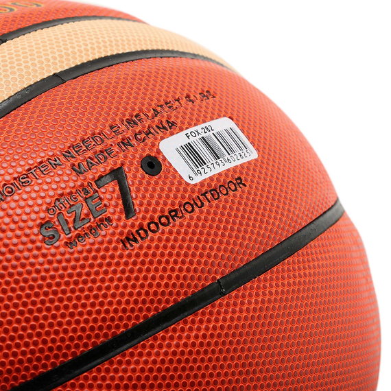 М'яч баскетбольний FOX Помаранчевий (розмір 7) BA-GM7X, зображення 3