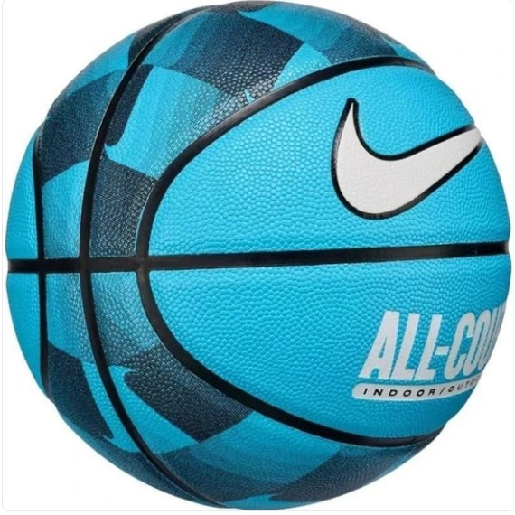 Баскетбольний м'яч Nike Everyday All Court 8P Graphic Deflated блакитний Уні (розмір 7) N.100.4370.409.07, зображення 2