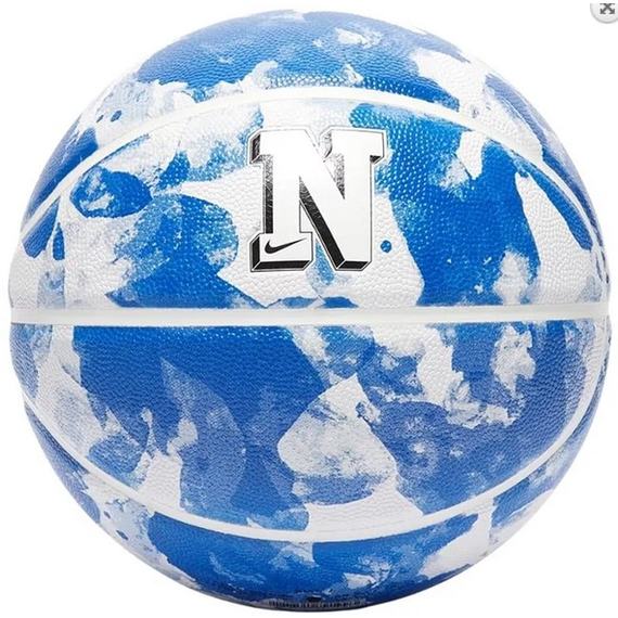 Баскетбольний м'яч Nike Basketball 8P PRM Energy Deflated Royal/Black/White (размер 7) N.100.8259.410.07, зображення 3