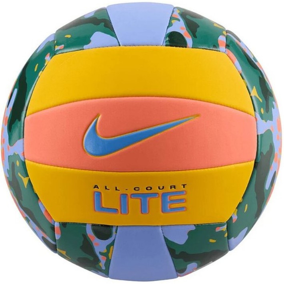 Волейбольний м'яч Nike All Court Lite Volleyball Deflated Синій Помаранчевий (розмір 5) N.100.9071.616.05, зображення 3