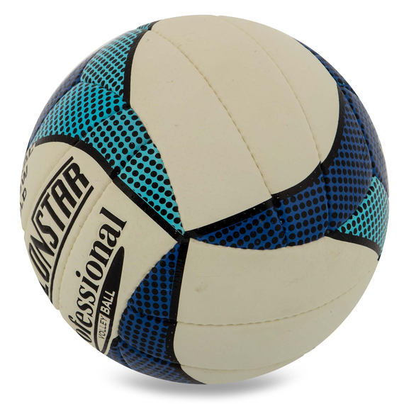 М'яч волейбольний BALLONSTAR Білий-синій (розмір 5) SV-4W-01, зображення 2