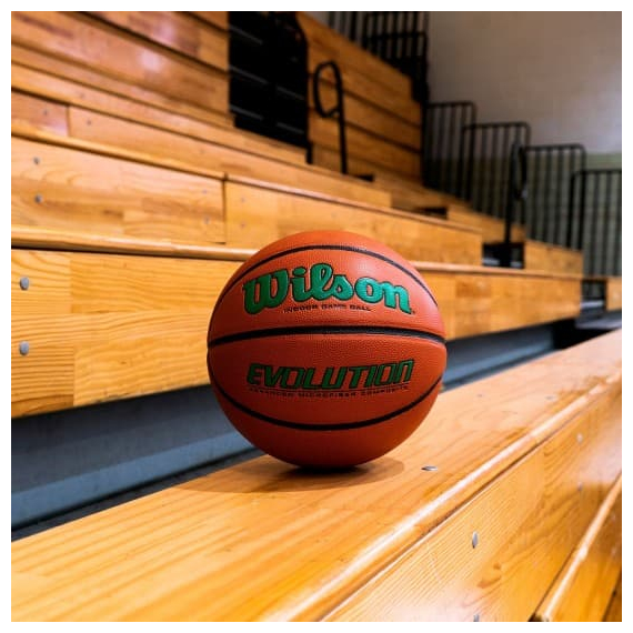Баскетбольный мяч Wilson Evolution (размер 7) WTB0595XB0701, зображення 2