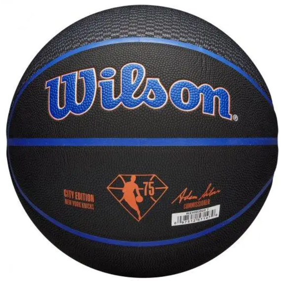 Баскетбольний м'яч Wilson NBA Team New York (розмір 7) WZ4003920XB7
