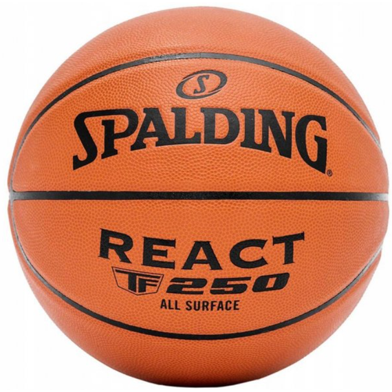 Баскетбольний м'яч Spalding TF-250 React Composit Leather (розмір 7)