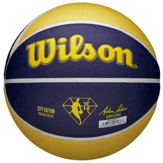 Баскетбольный мяч Wilson NBA Team Pacers (размер 7) WZ4003912XB7