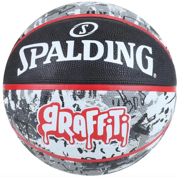 Баскетбольный мяч Spalding Graffiti Black (размер 7)