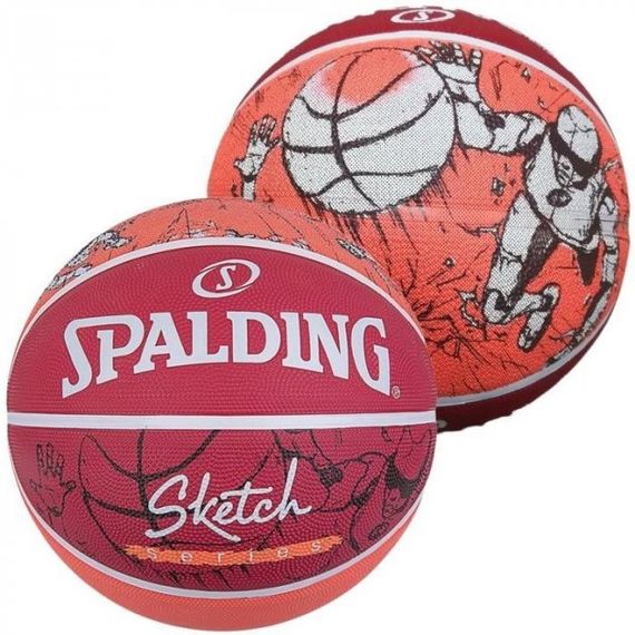 Баскетбольный мяч Spalding Sketch Drible  (размер 7), зображення 2